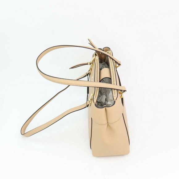 Calvin Klein Hayden Saffiano Leather Triple Compar - Picture 4 of 9